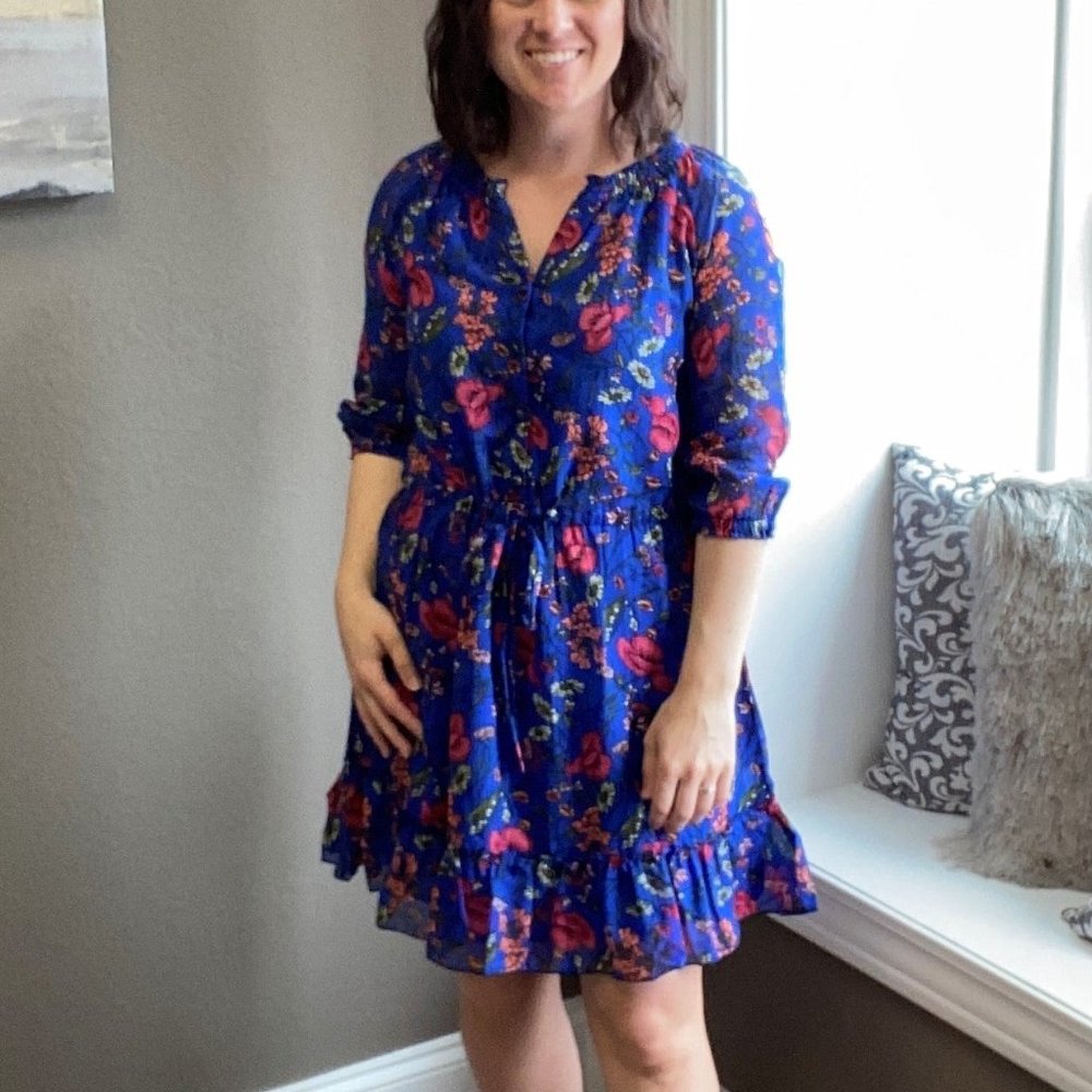 Blue Flower Dress